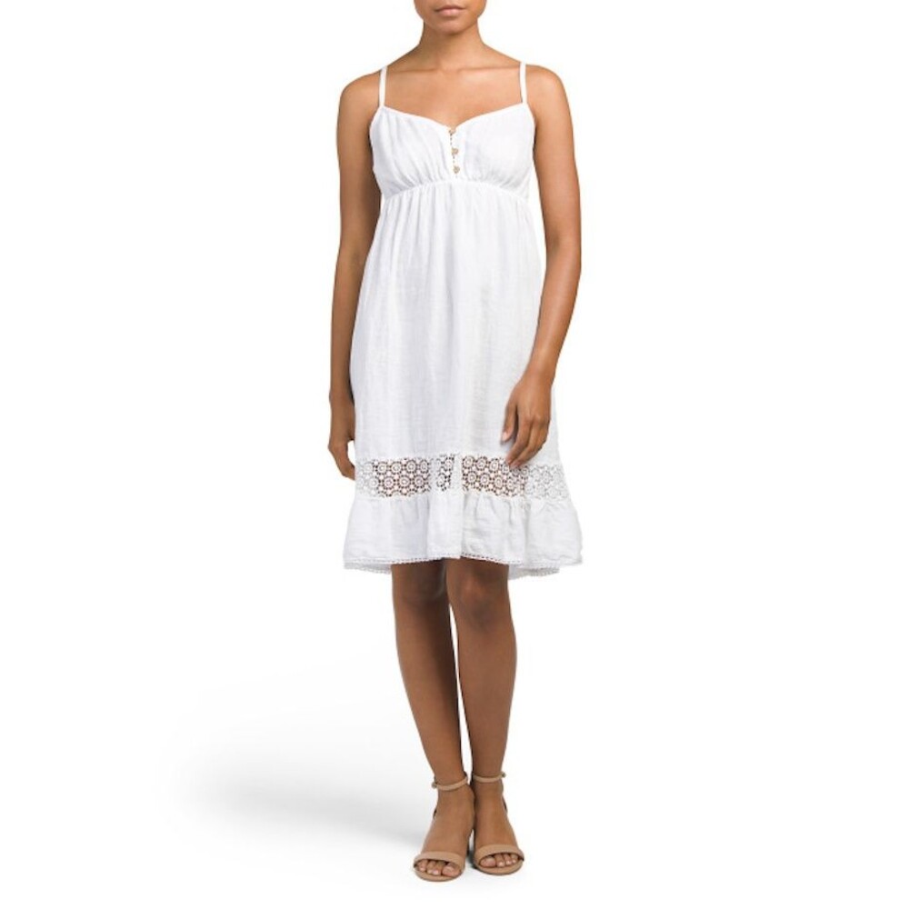 Bellambra Crochet Linen Dress